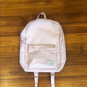Light pink Herschel Supply backpack